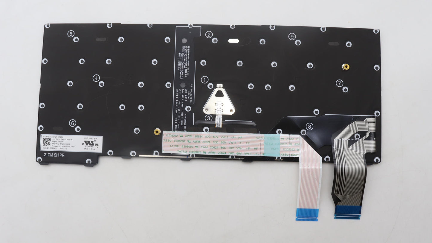 Lenovo SER2 Keyboard, Greek-Braille, PMX - 5N21H77252