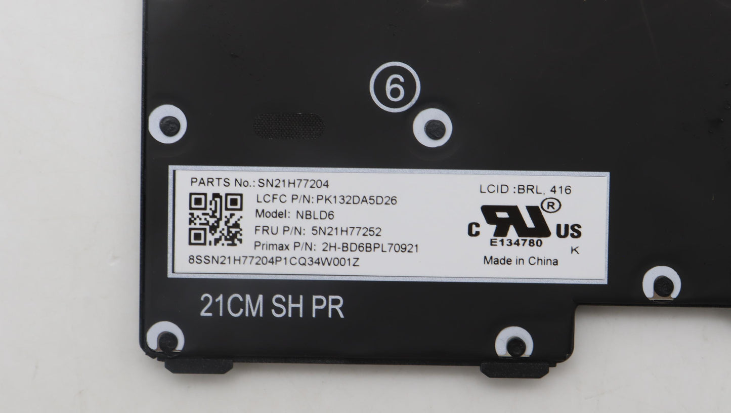 Lenovo SER2 Keyboard, Greek-Braille, PMX - 5N21H77252