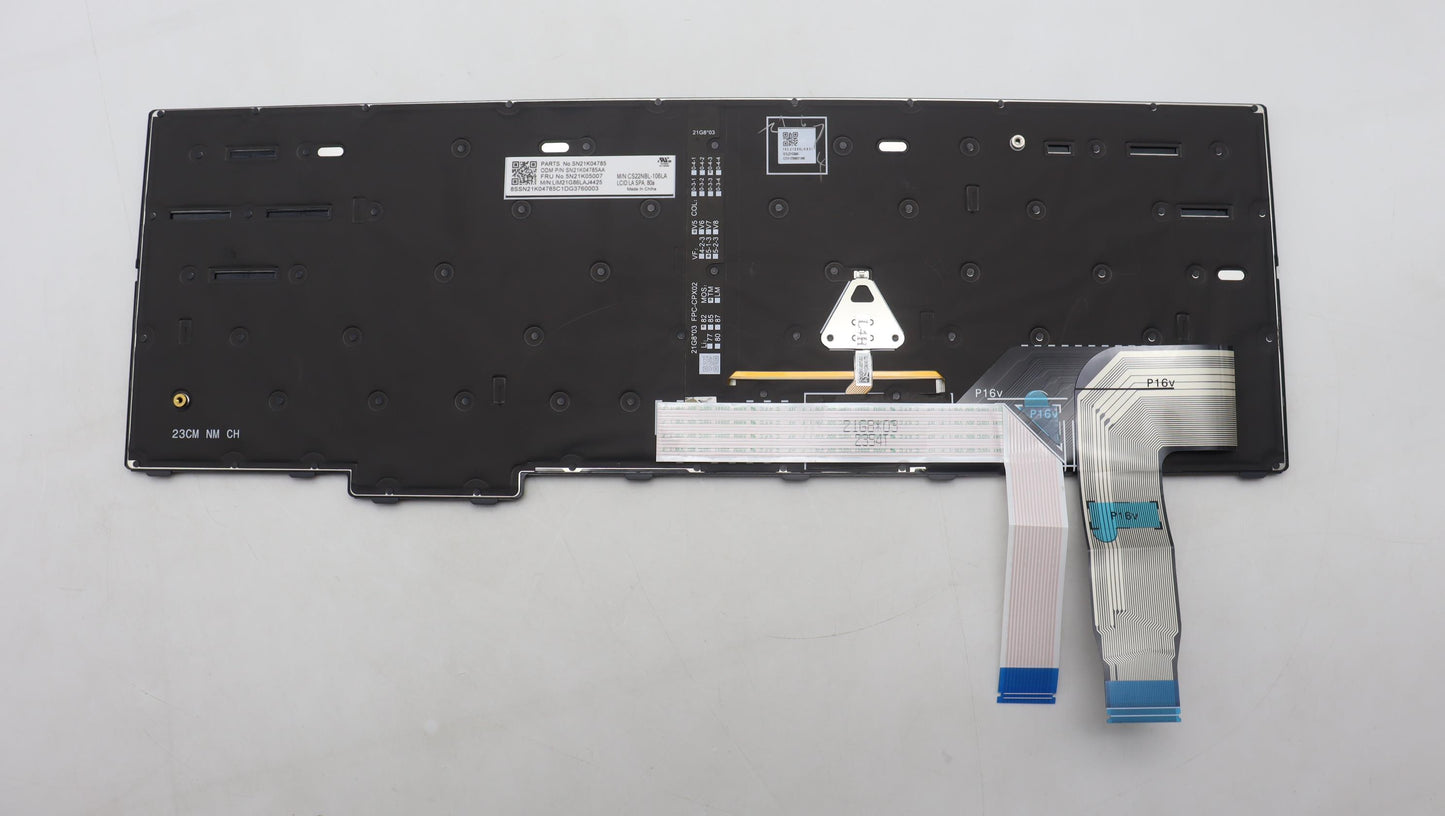 Lenovo Nb_Kyb Cs23 Nm Top,Bk-Bl,Chy,L - 5N21K05007