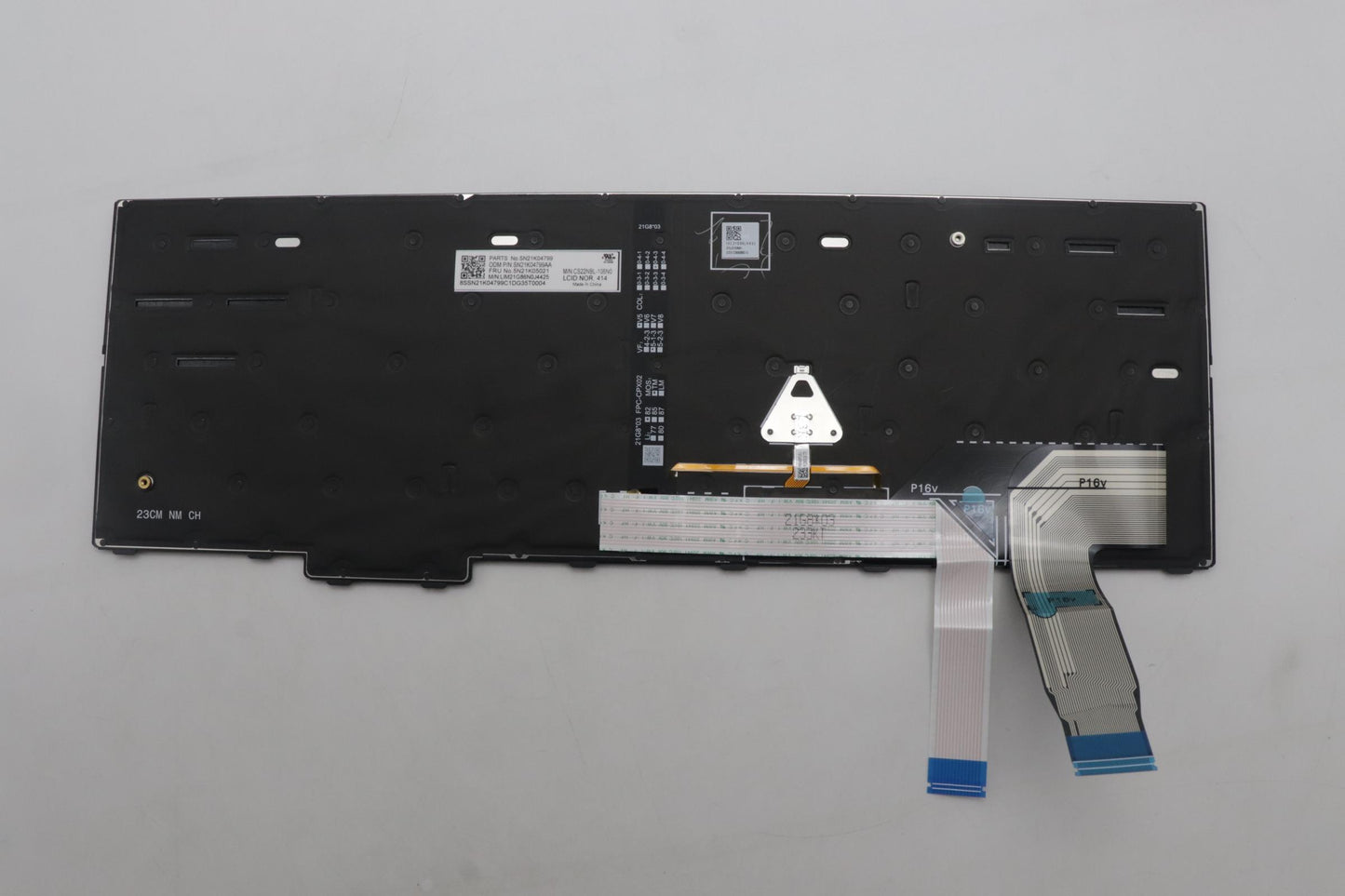 Lenovo Nb_Kyb Cs23 Nm Top,Bk-Bl,Chy,N - 5N21K05021