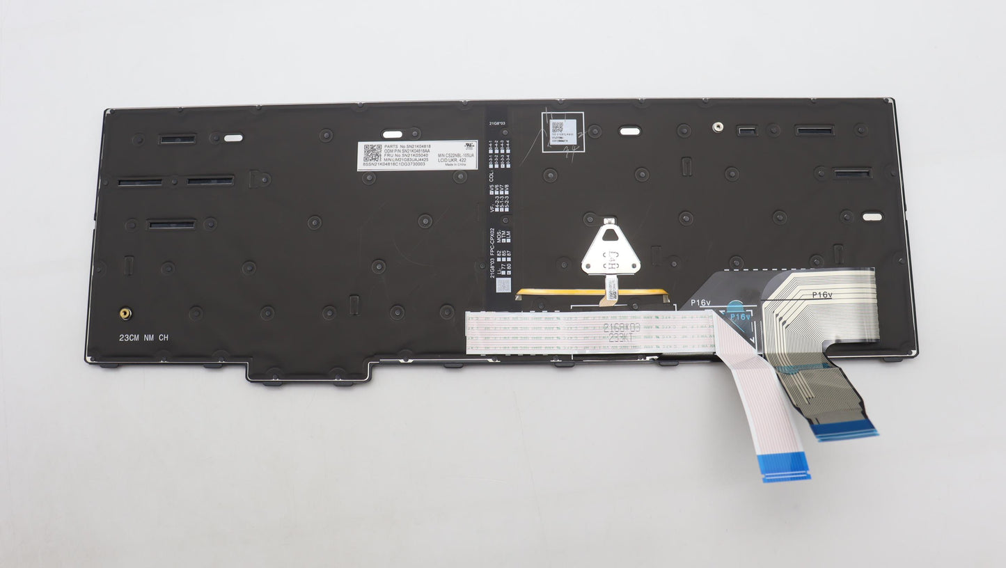 Lenovo Nb_Kyb Cs23 Nm Top,Bk-Bl,Chy,U - 5N21K05040