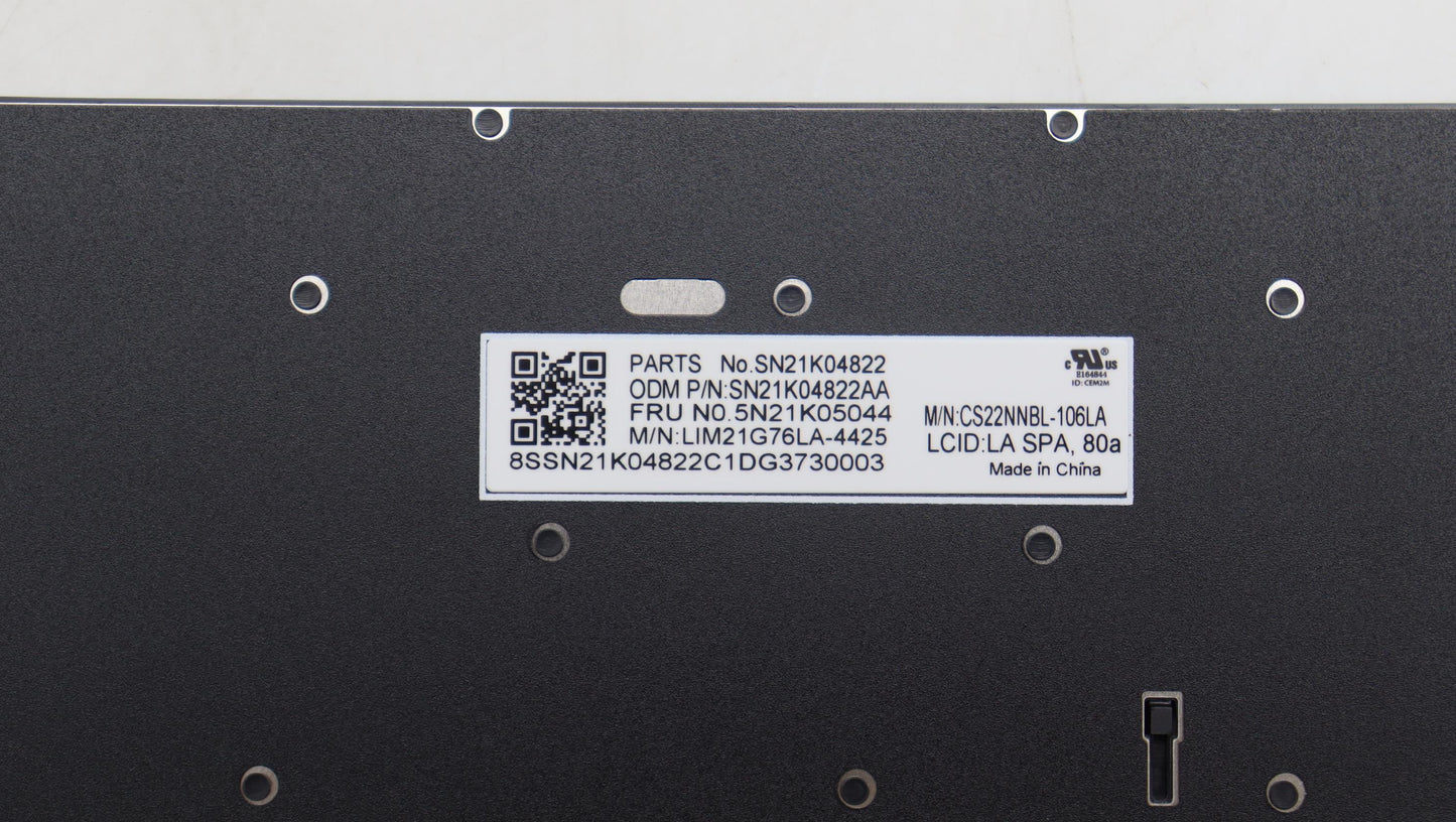 Lenovo Nb_Kyb Cs23 Nm Top,Bk-Nbl,Chy, - 5N21K05044