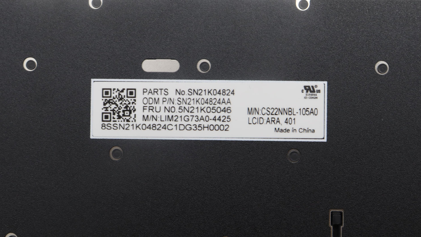 Lenovo Nb_Kyb Cs23 Nm Top,Bk-Nbl,Chy, - 5N21K05046