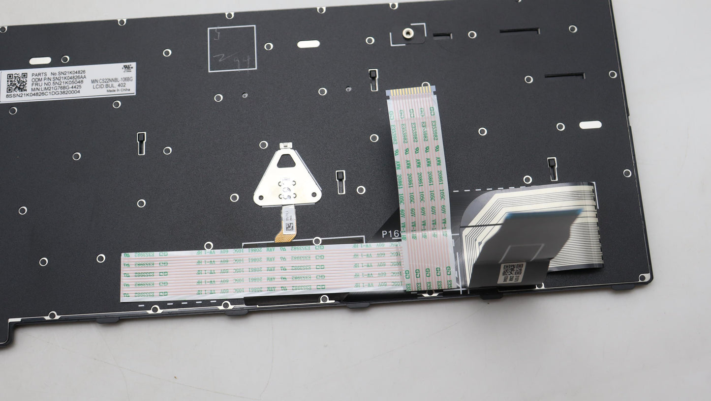 Lenovo Nb_Kyb Cs23 Nm Top,Bk-Nbl,Chy, - 5N21K05048