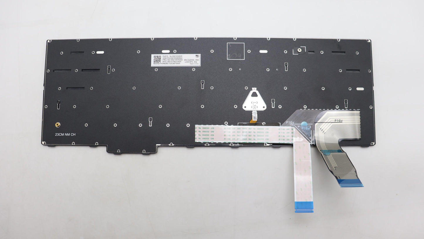 Lenovo Nb_Kyb Cs23 Nm Top,Bk-Nbl,Chy, - 5N21K05050