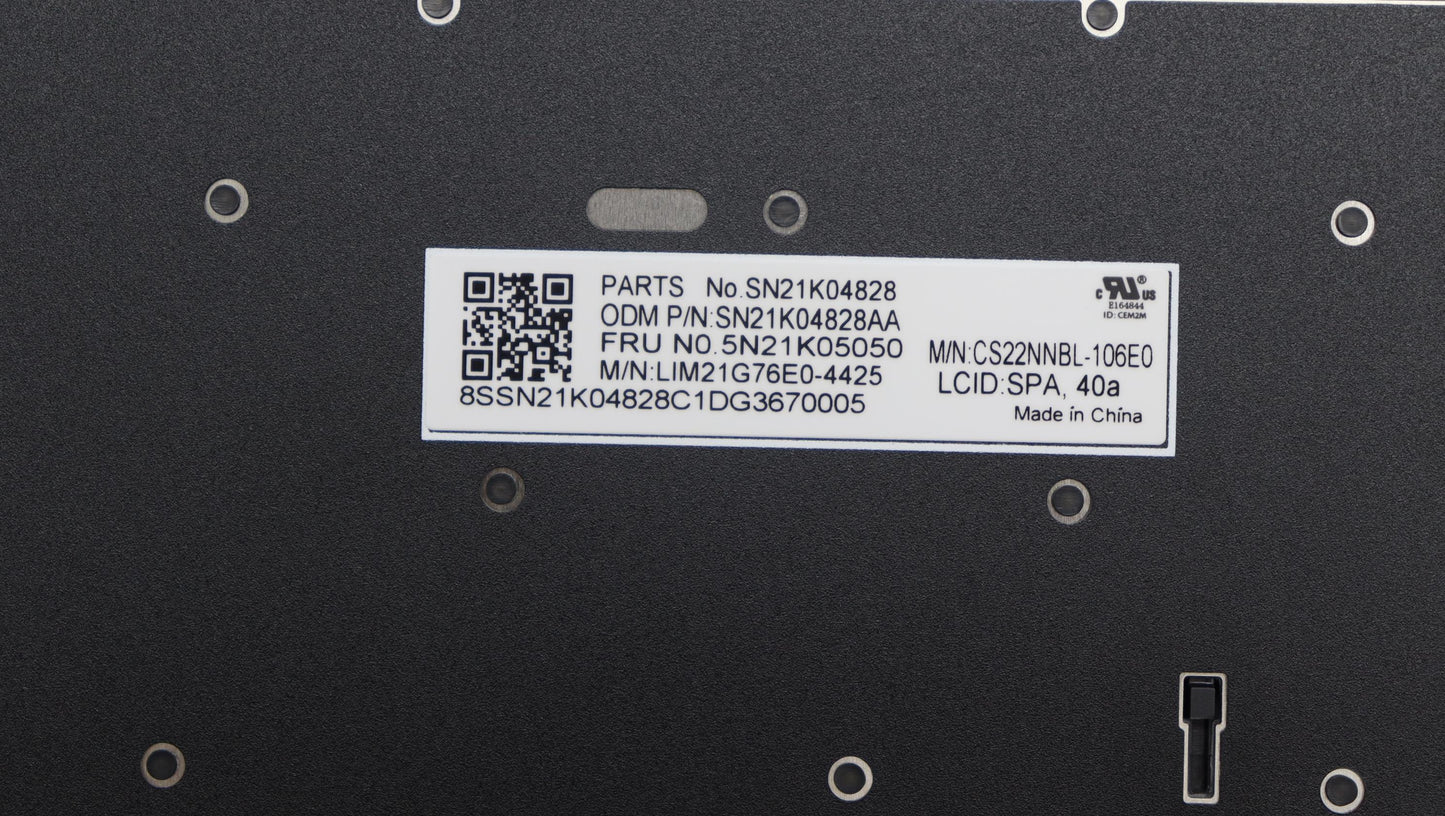 Lenovo Nb_Kyb Cs23 Nm Top,Bk-Nbl,Chy, - 5N21K05050