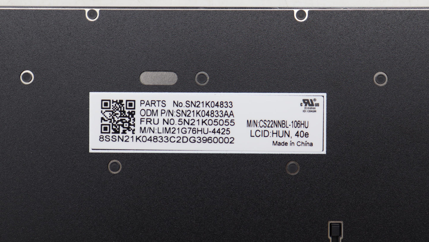 Lenovo Nb_Kyb Cs23 Nm Top,Bk-Nbl,Chy, - 5N21K05055