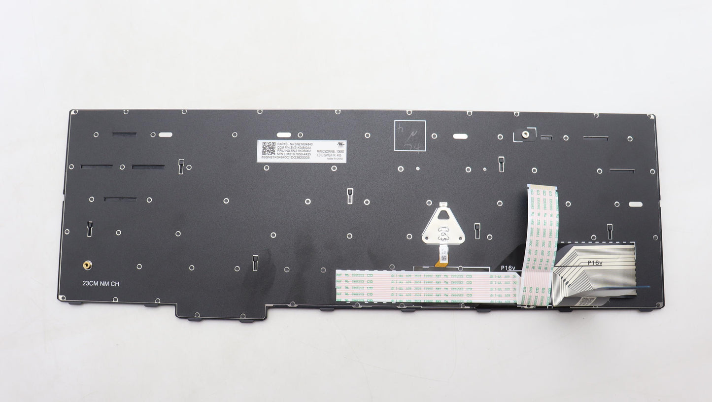 Lenovo Nb_Kyb Cs23 Nm Top,Bk-Nbl,Chy, - 5N21K05062