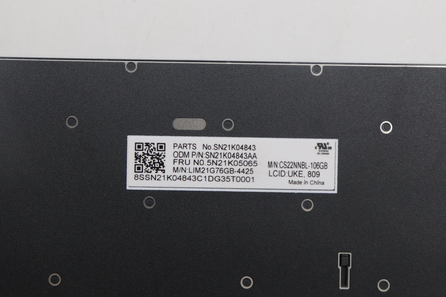 Lenovo Nb_Kyb Cs23 Nm Top,Bk-Nbl,Chy, - 5N21K05065