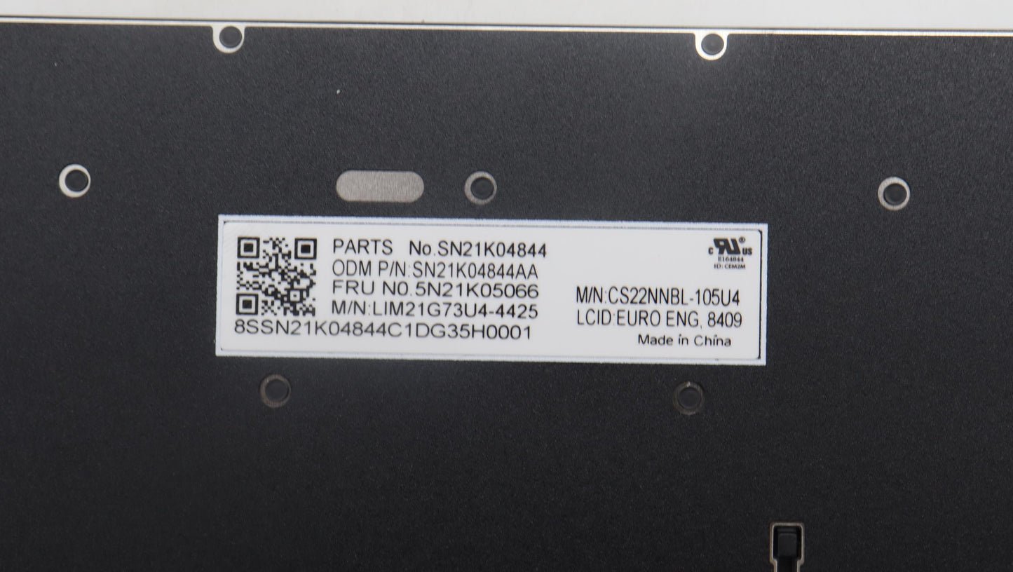 Lenovo Nb_Kyb Cs23 Nm Top,Bk-Nbl,Chy, - 5N21K05066