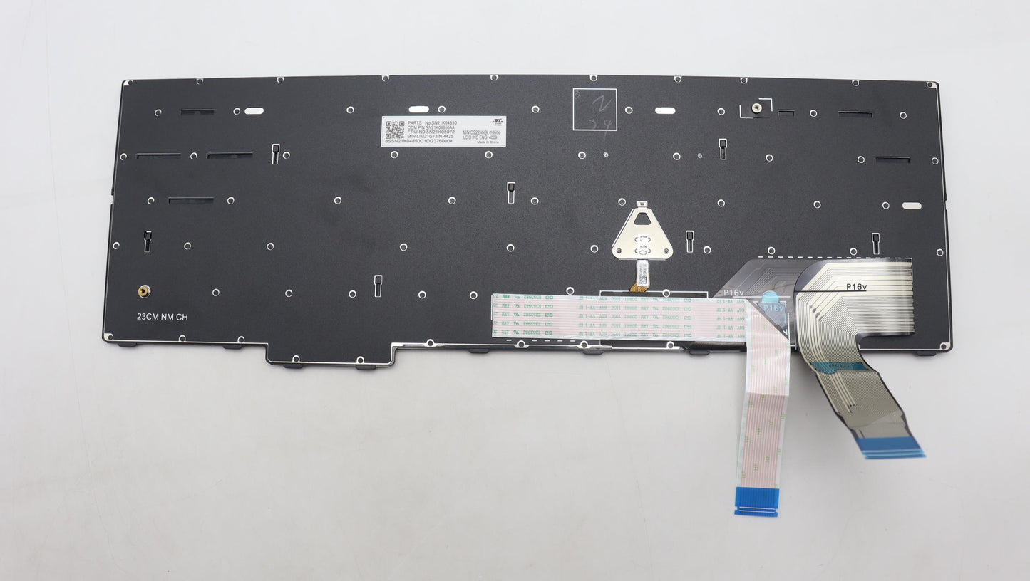 Lenovo Nb_Kyb Cs23 Nm Top,Bk-Nbl,Chy, - 5N21K05072