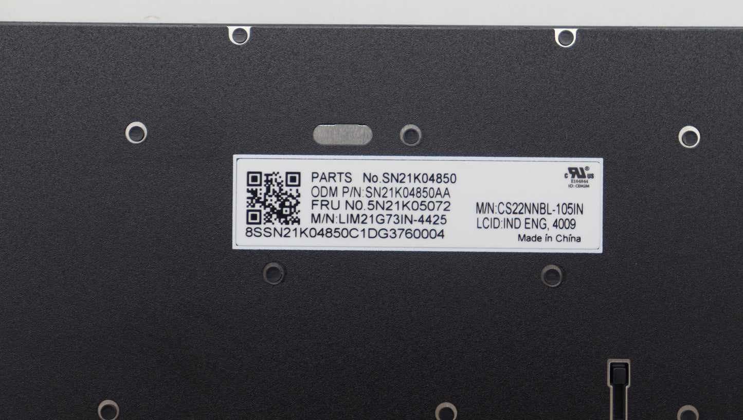 Lenovo Nb_Kyb Cs23 Nm Top,Bk-Nbl,Chy, - 5N21K05072