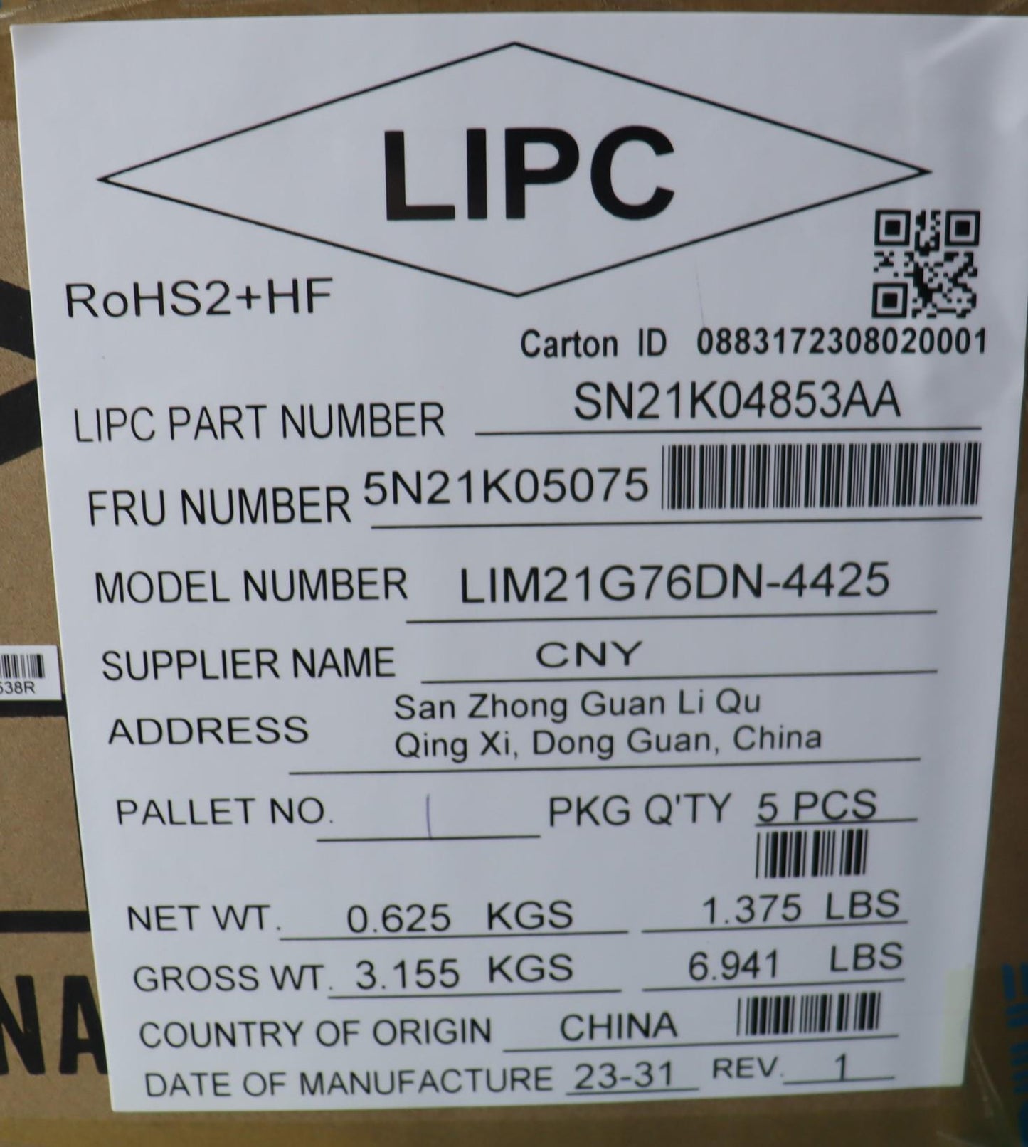 Lenovo Nb_Kyb Cs23 Nm Top,Bk-Nbl,Chy, - 5N21K05075