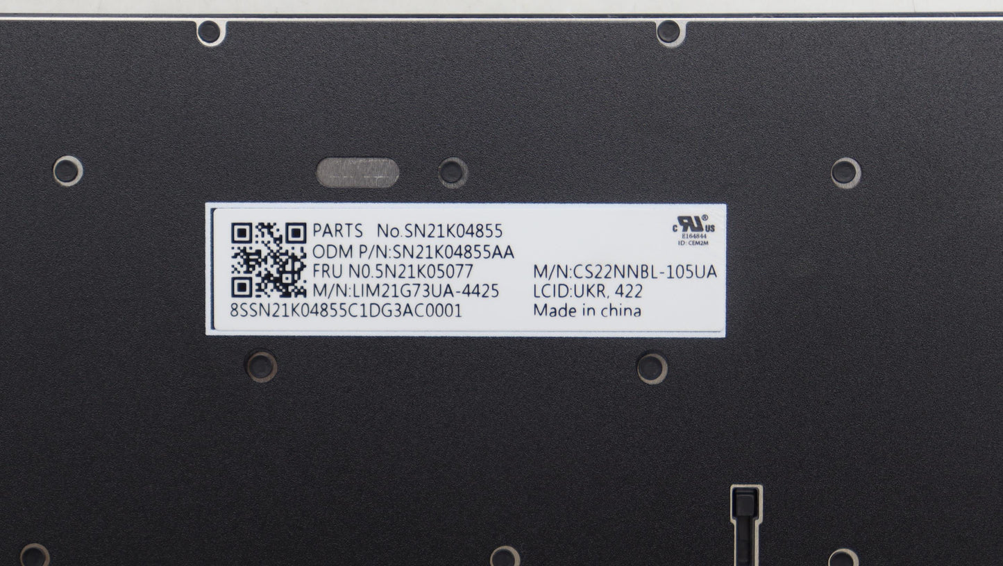 Lenovo Nb_Kyb Cs23 Nm Top,Bk-Nbl,Chy, - 5N21K05077