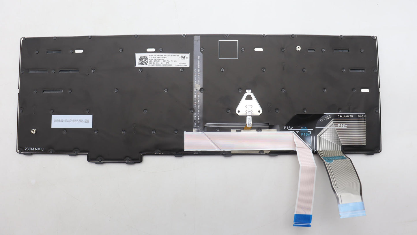 Lenovo Nb_Kyb Cs23 Nm Top,Bk-Bl,Ltn,G - 5N21K05090