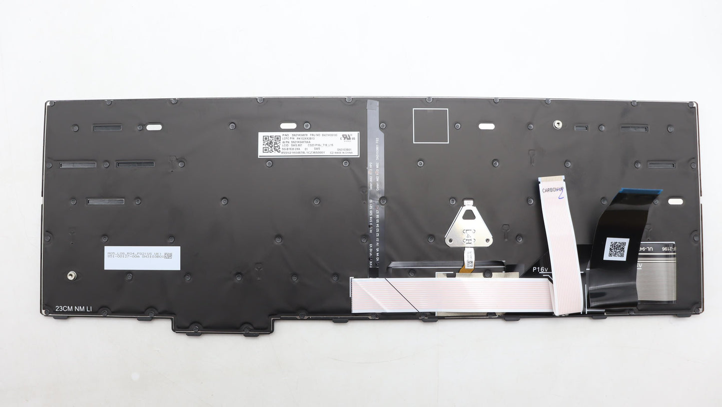 Lenovo Nb_Kyb Cs23 Nm Top,Bk-Bl,Ltn,S - 5N21K05100