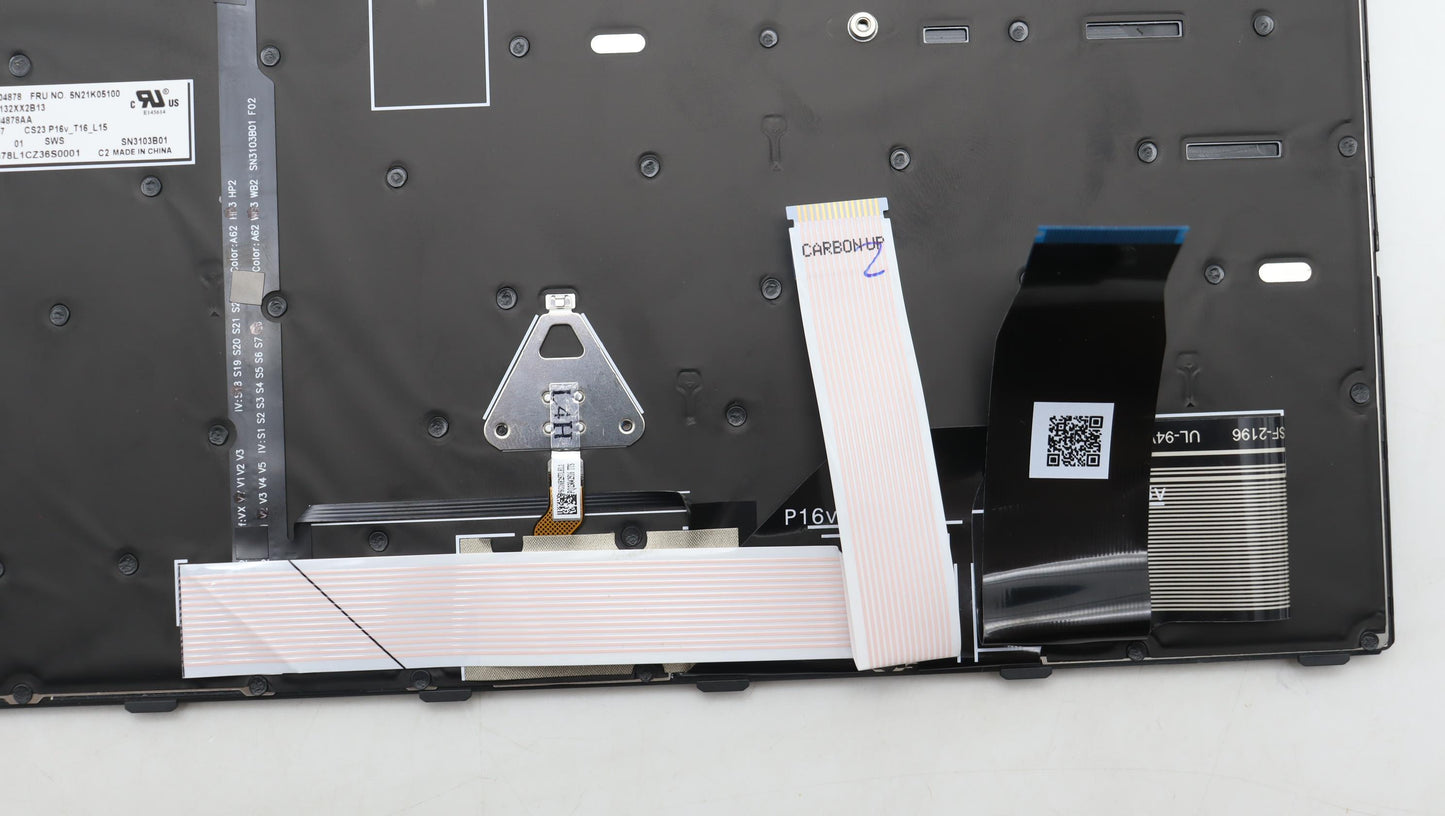 Lenovo Nb_Kyb Cs23 Nm Top,Bk-Bl,Ltn,S - 5N21K05100