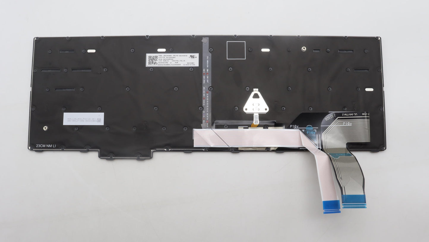 Lenovo Nb_Kyb Cs23 Nm Top,Bk-Bl,Ltn,K - 5N21K05105