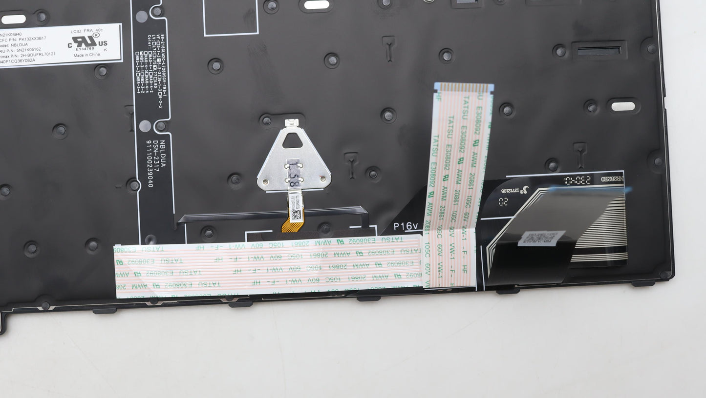 Lenovo Nb_Kyb Cs23 Nm Top,Bk-Bl,Pmx,F - 5N21K05162
