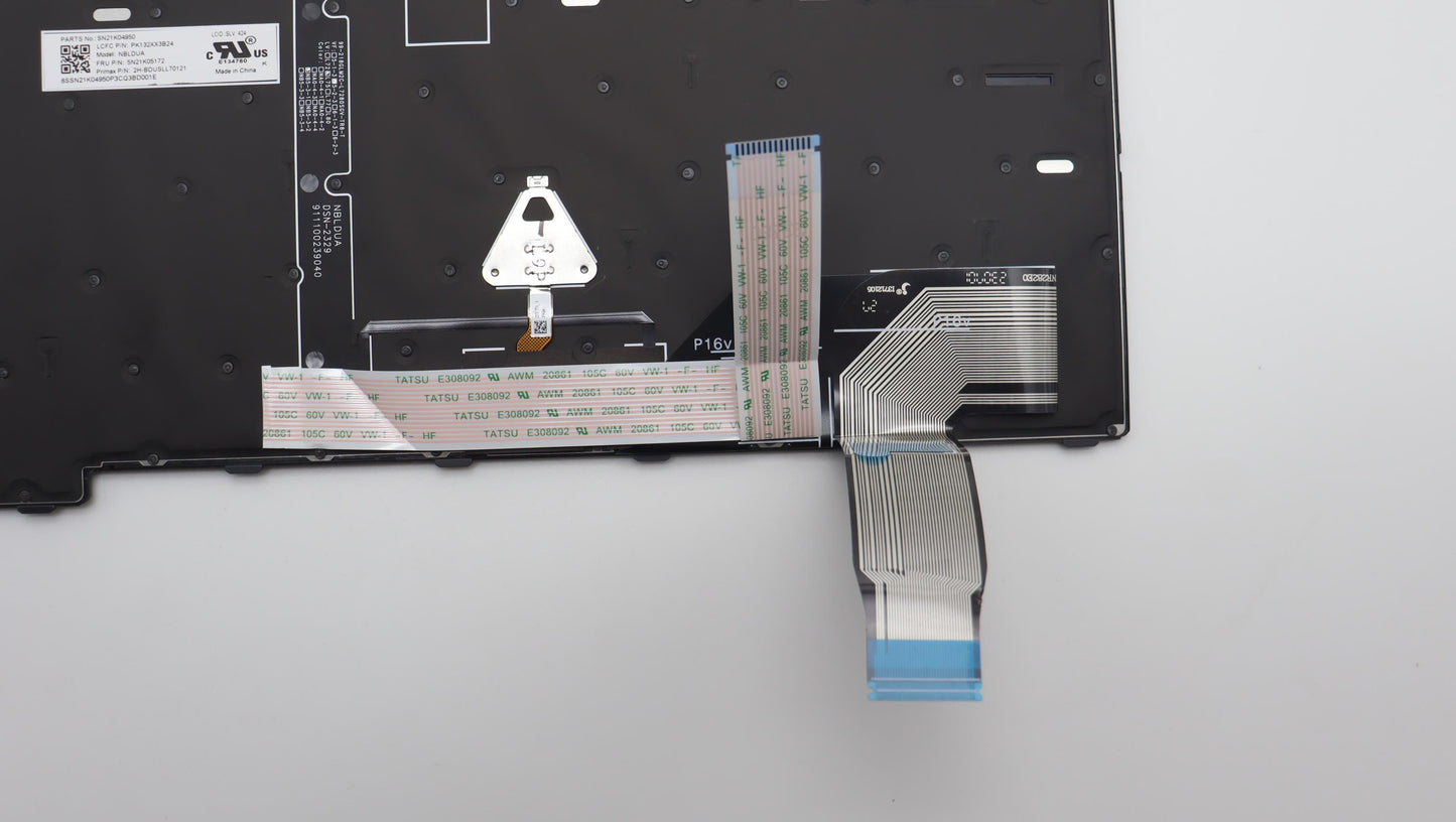 Lenovo Nb_Kyb Cs23 Nm Top,Bk-Bl,Pmx,S - 5N21K05172