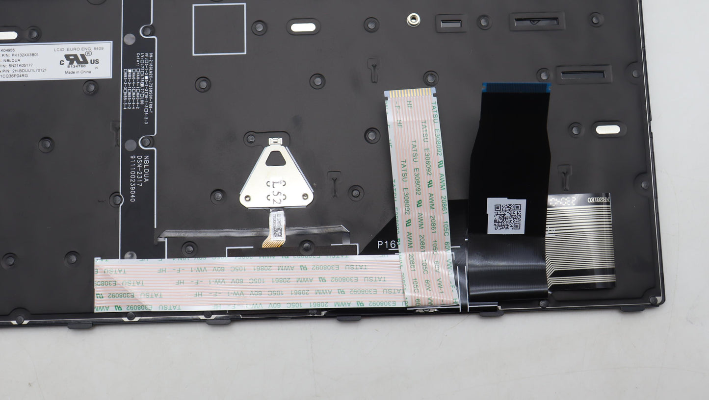Lenovo Nb_Kyb Cs23 Nm Top,Bk-Bl,Pmx,E - 5N21K05177