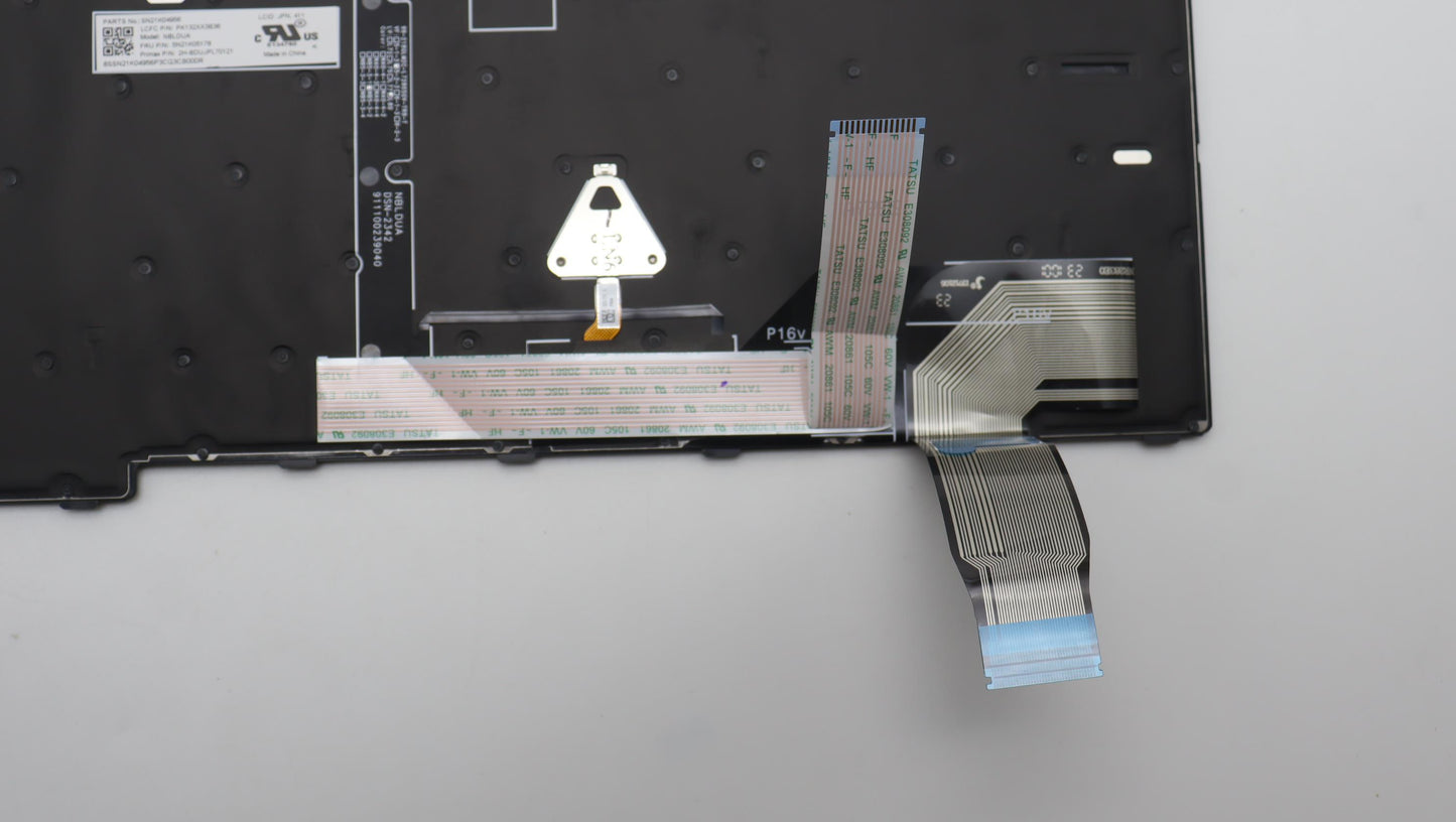 Lenovo Nb_Kyb Cs23 Nm Top,Bk-Bl,Pmx,J - 5N21K05178
