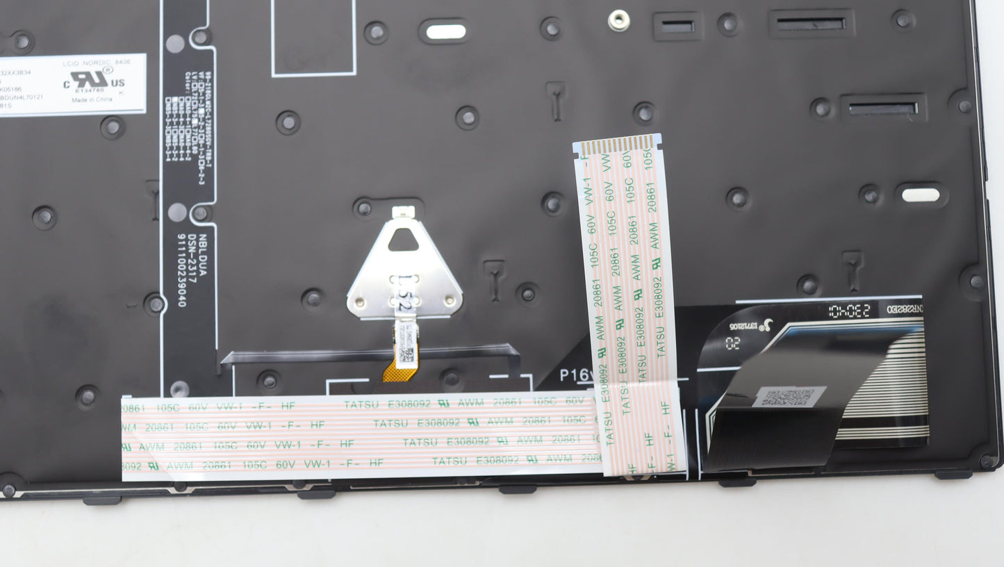 Lenovo Nb_Kyb Cs23 Nm Top,Bk-Bl,Pmx,N - 5N21K05186