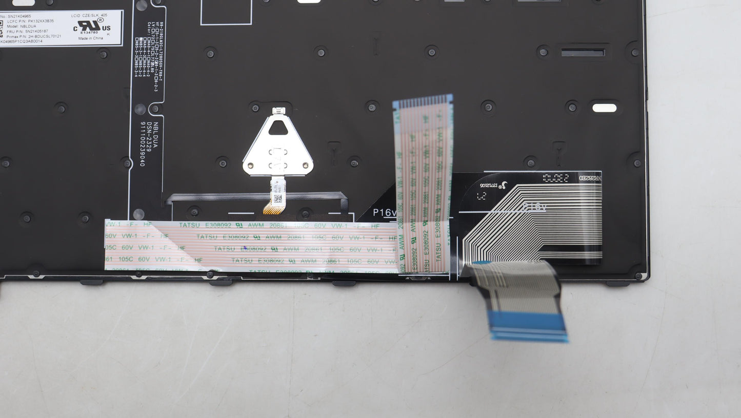Lenovo Nb_Kyb Cs23 Nm Top,Bk-Bl,Pmx,C - 5N21K05187