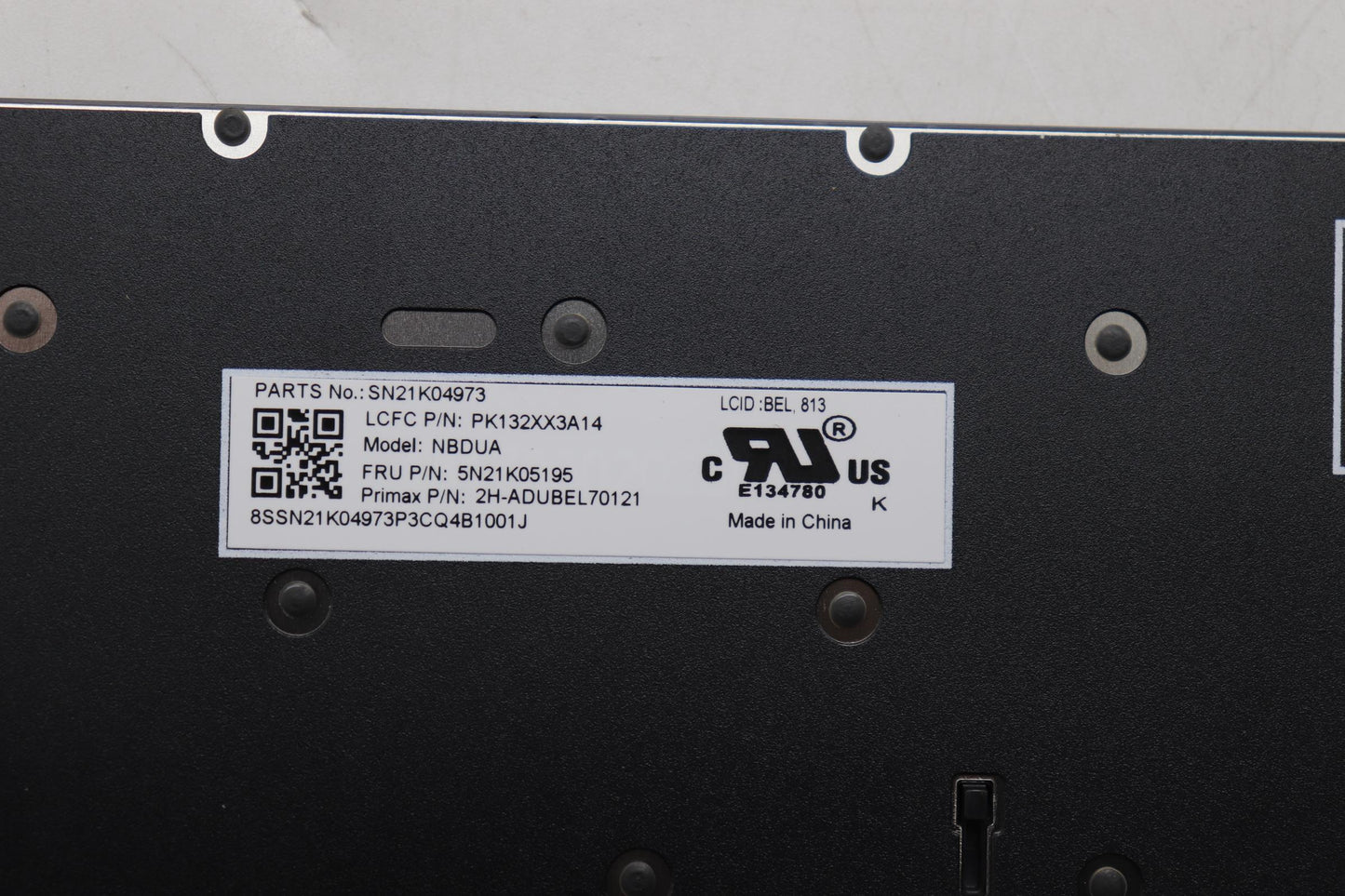 Lenovo Nb_Kyb Cs23 Nm Top,Bk-Nbl,Pmx, - 5N21K05195