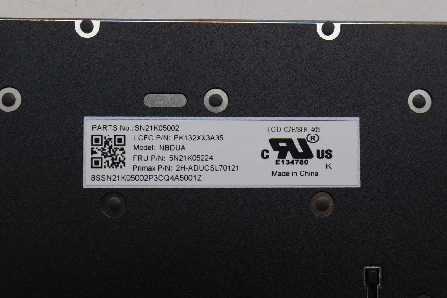 Lenovo Nb_Kyb Cs23 Nm Top,Bk-Nbl,Pmx, - 5N21K05224