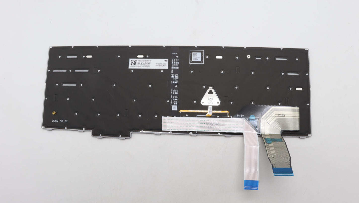 Lenovo Nb_Kyb Cs23 Nm Top,Gr-Bl,Chy,E - 5N21K05448
