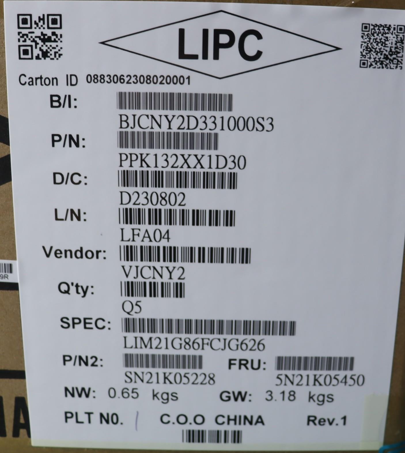 Lenovo Nb_Kyb Cs23 Nm Top,Gr-Bl,Chy,0 - 5N21K05450