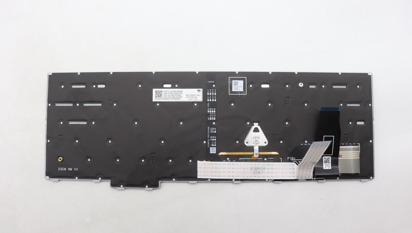 Lenovo Nb_Kyb Cs23 Nm Top,Gr-Bl,Chy,L - 5N21K05451