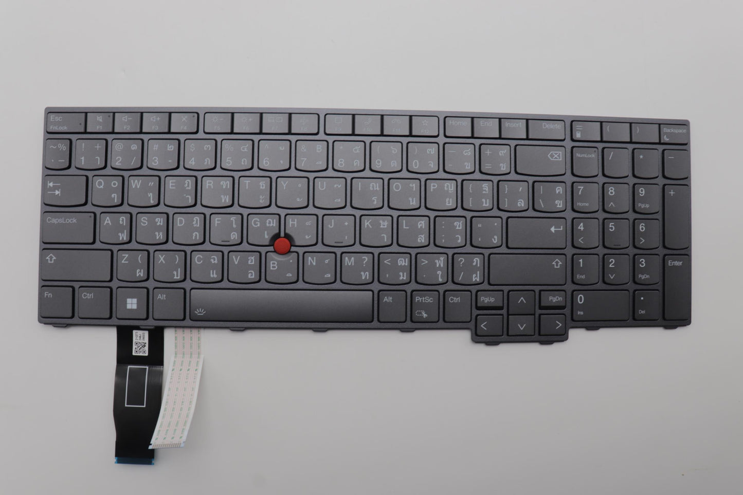 Lenovo Nb_Kyb Cs23 Nm Top,Gr-Bl,Chy,T - 5N21K05477