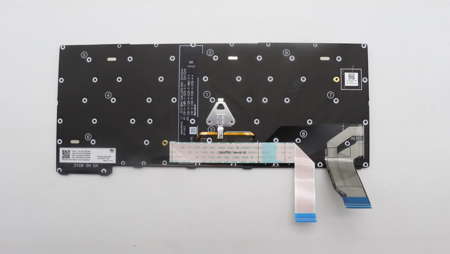 Lenovo Nb_Kyb Ser2 Kbd Bk-Bl,Chy,Mao - 5N21K97629