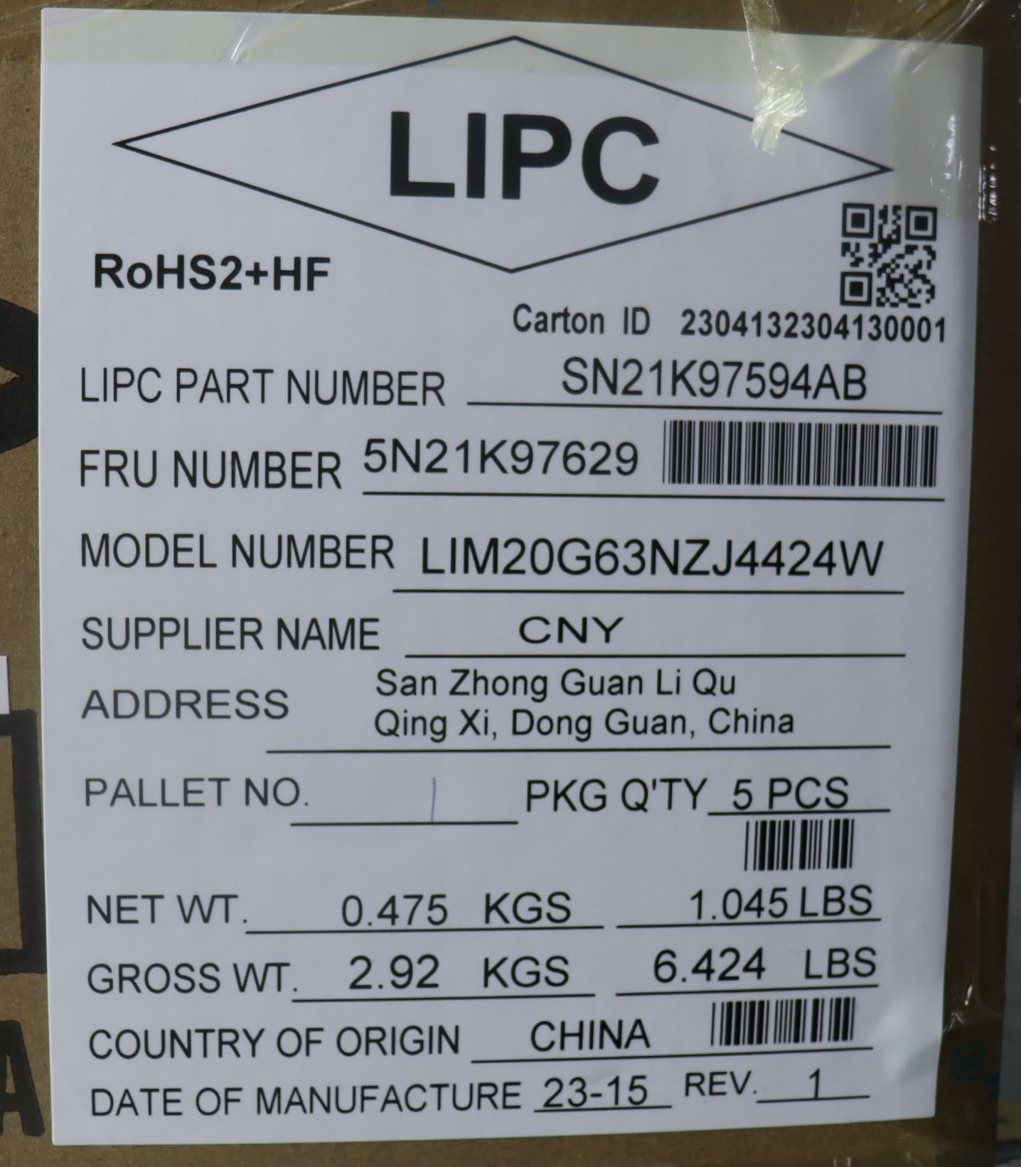 Lenovo Nb_Kyb Ser2 Kbd Bk-Bl,Chy,Mao - 5N21K97629