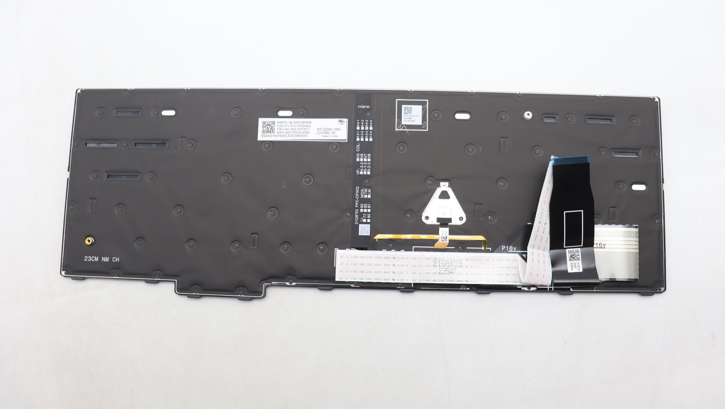 Lenovo Nb_Kyb Cs23 Nm Top,Bk-Bl,Chy,M - 5N21K97677