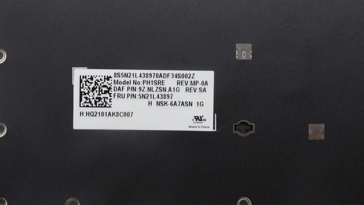 Lenovo Nb_Kyb Ild-Ph1Sre-Df-Grey-Nblk - 5N21L43897