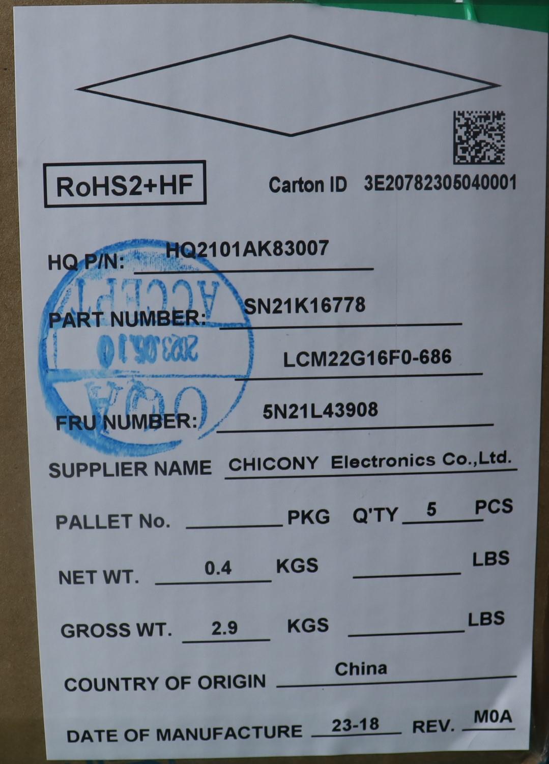 Lenovo Nb_Kyb Fr-Ph1Sre-Ccy-Grey-Nblk - 5N21L43908