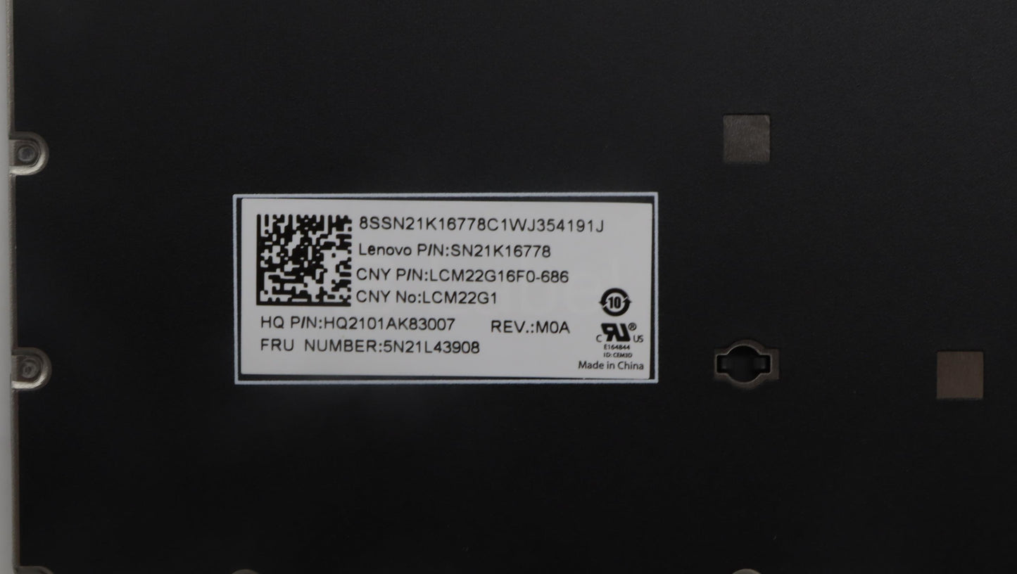 Lenovo Nb_Kyb Fr-Ph1Sre-Ccy-Grey-Nblk - 5N21L43908