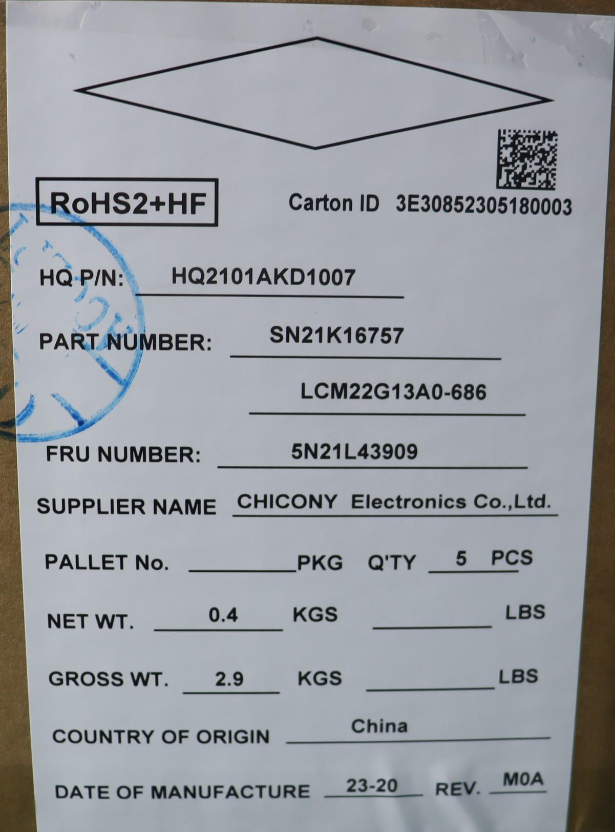 Lenovo Nb_Kyb Ara-Ph1Sre-Ccy-Grey-Nbl - 5N21L43909