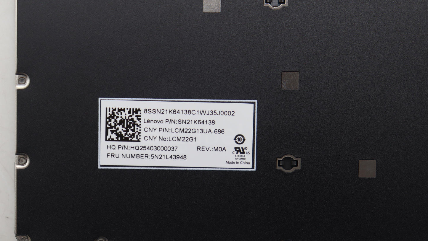 Lenovo Nb_Kyb Ukr-Ph1Sre-Ccy-Grey-Nbl - 5N21L43948