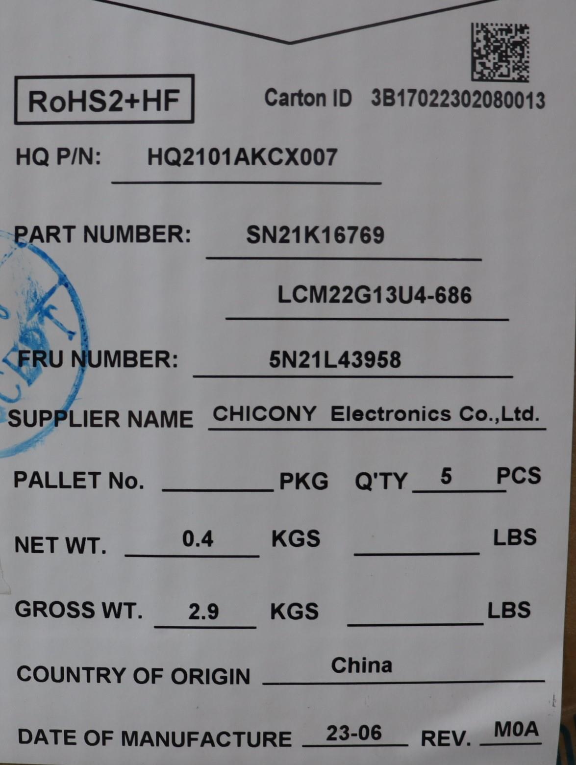 Lenovo Nb_Kyb Usi-Ph1Sre-Ccy-Grey-Nbl - 5N21L43958