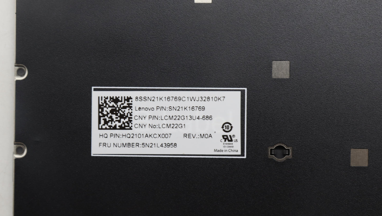 Lenovo Nb_Kyb Usi-Ph1Sre-Ccy-Grey-Nbl - 5N21L43958