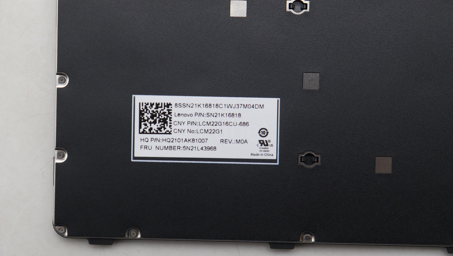 Lenovo Nb_Kyb Cfen-Ph1Sre-Ccy-Grey-Nb - 5N21L43968
