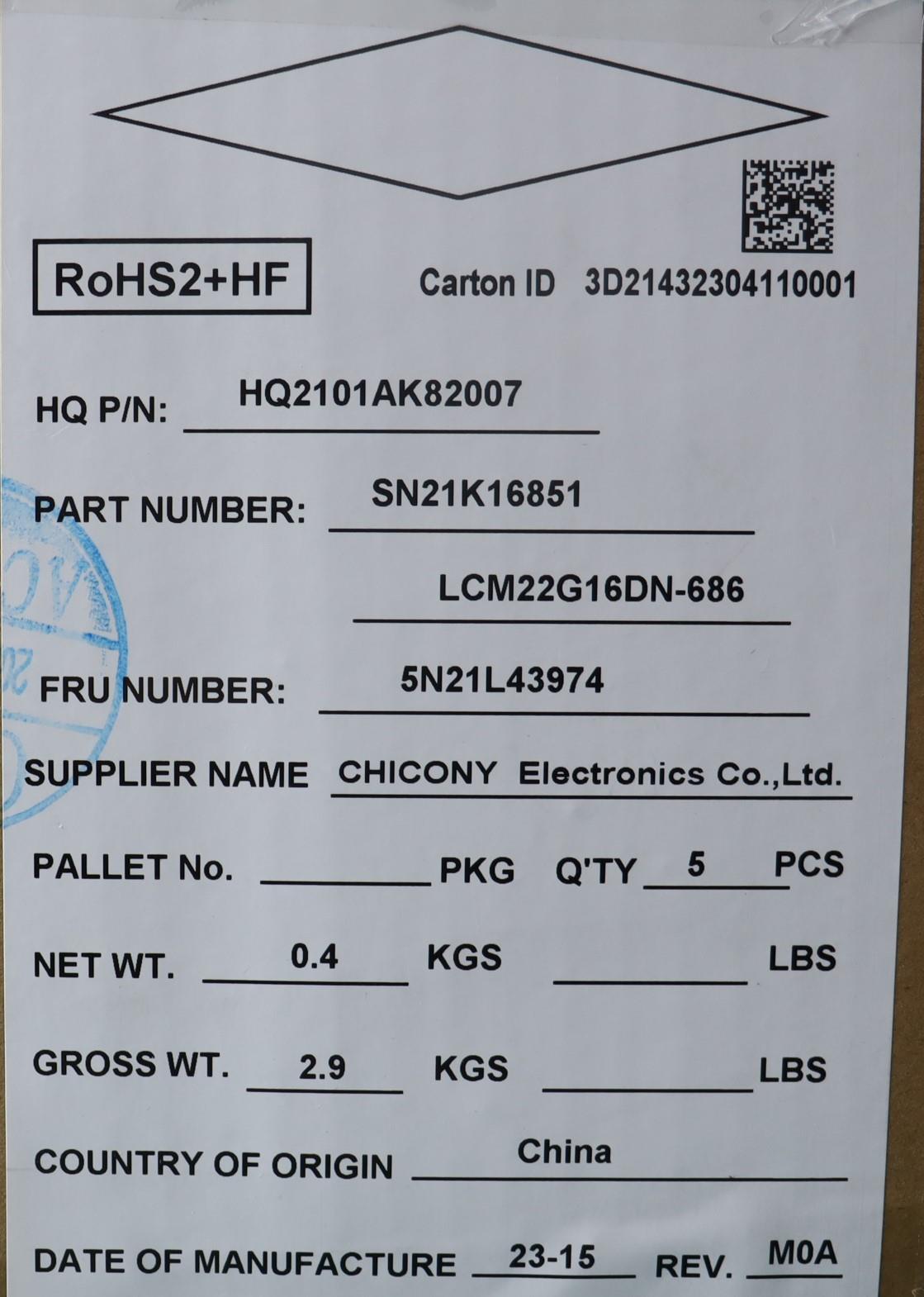 Lenovo Nb_Kyb Nod-Ph1Sre-Ccy-Grey-Nbl - 5N21L43974