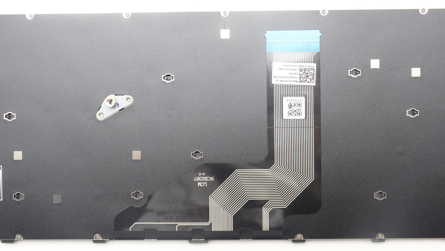 Lenovo - Internal Keyboard, USA English, Grey, Non-Backlit - 5N21L44038