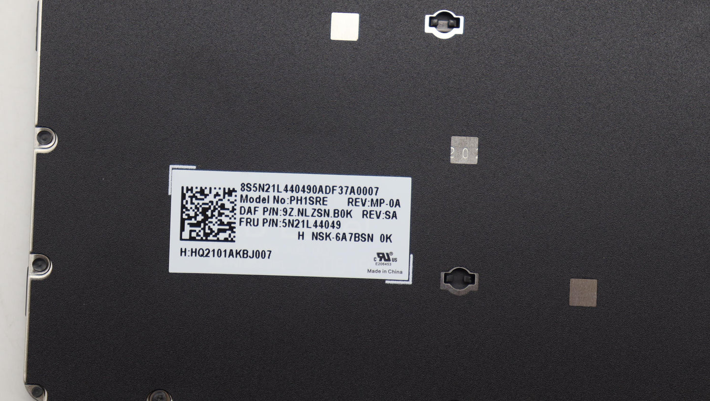 Lenovo Nb_Kyb Kor-Ph1Sre-Df-Grey-Nblk - 5N21L44049