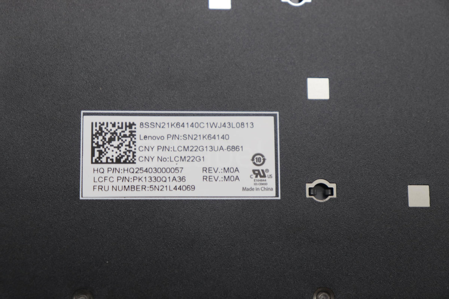 Lenovo Nb_Kyb Ukr-Ph1Sre-Ccy-Grey-Nbl - 5N21L44069