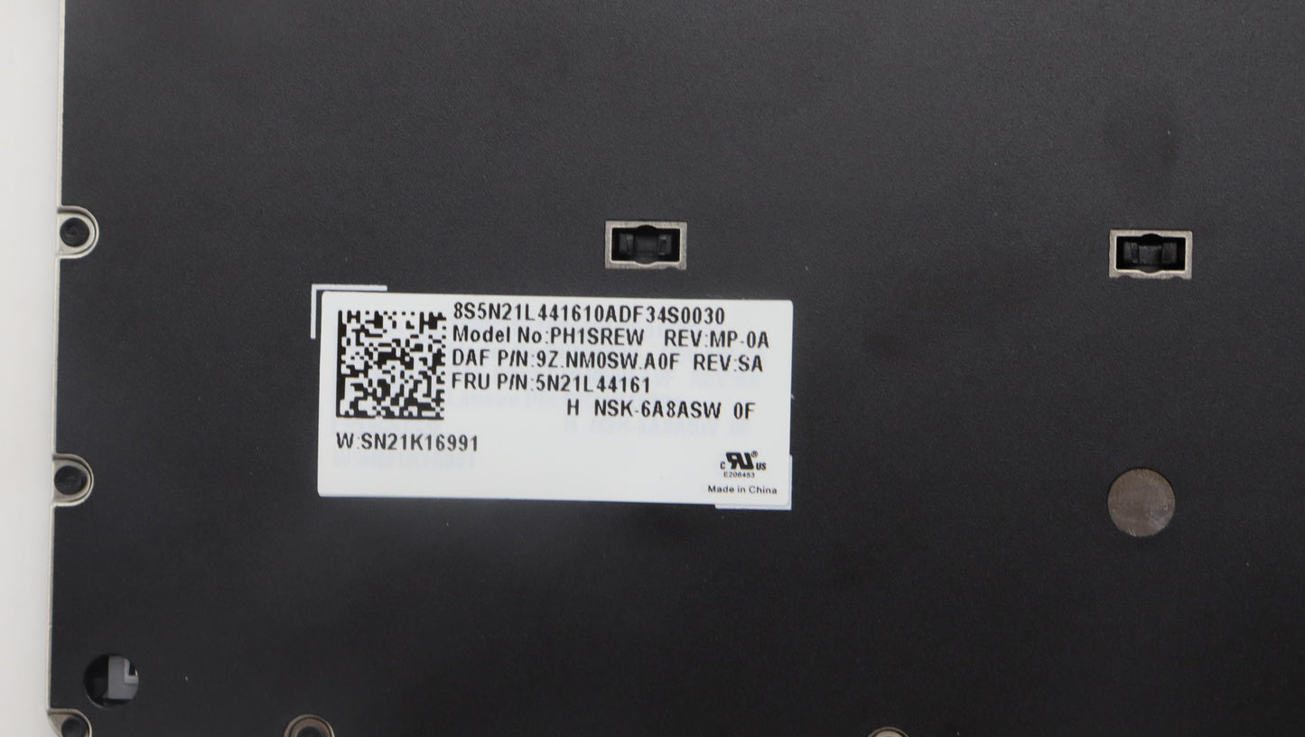 Lenovo Nb_Kyb Fr-Ph1Srew-Df-Blk-Nblkb - 5N21L44161